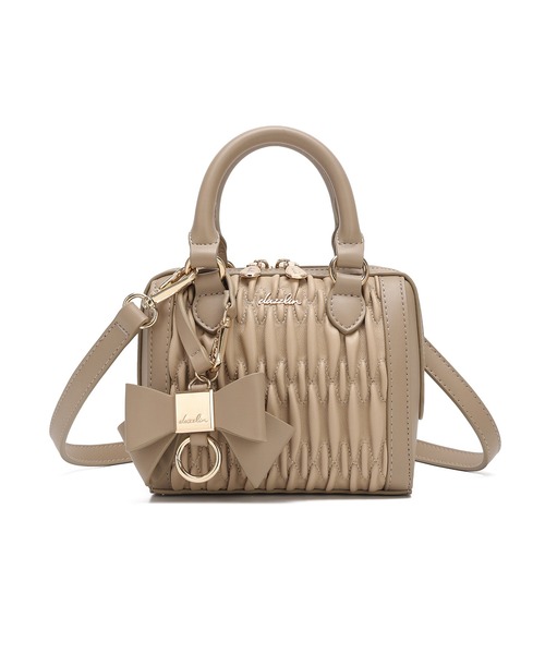 Fair Liar リボンシャーリングボストンバッグ ブラック BAG – 【公式