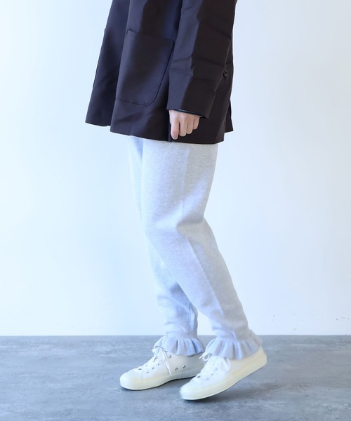 bulle de savon（ビュルデサボン） パンツ puri puri ニットパンツ