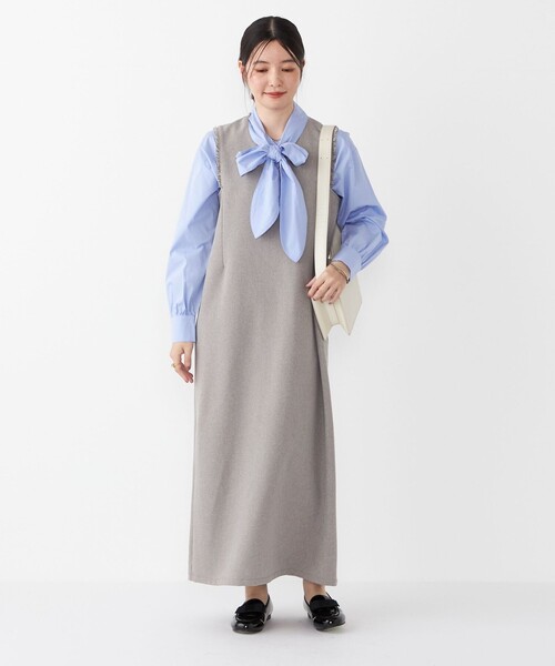 ワイズ　フリンジジャンパースカート SHIPS Colors（シップスカラーズ） ジャンパースカート SHIPS Colors