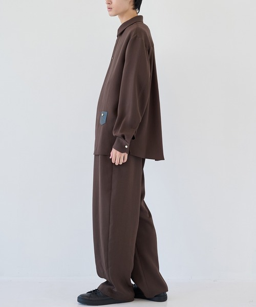 CULLNI（クルニ） シャツ 「CULLNI」別注 Minimal Pocket L/S PLEATS