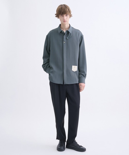 CULLNI(クルニ) シャツ 「CULLNI」別注 Minimal Pocket L/S PLEATS CULLNI(クルニ) シャツ 「CULLNI」別注 Minimal Pocket L/S PLEATS
