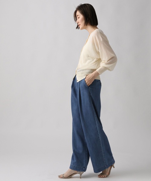 「A part by」 デニムパンツ SMALL ブラック レディース