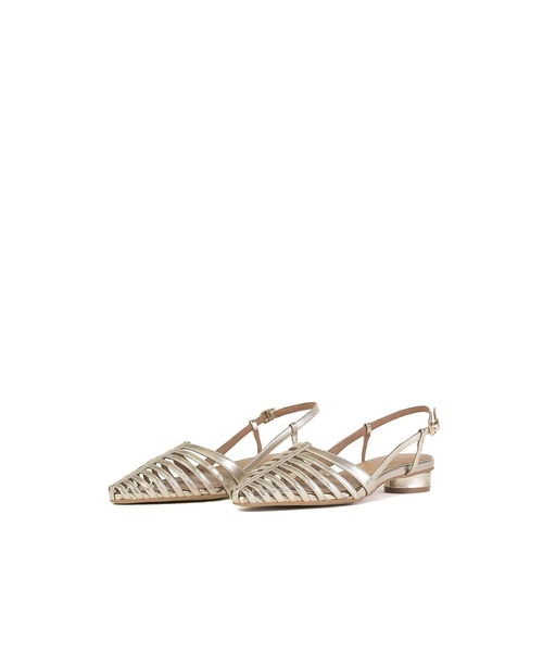 「Daniella&GEMMA」 フラットサンダル 38 アイボリー レディース_画像5