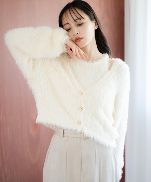 【新品お値下げ中】Noela ノエラ ニット カーディガン ジャケット アウター シャギーニットジャケット | ジャケット | NOELA OFFICIAL WEB STORE