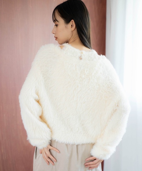 【新品お値下げ中】Noela ノエラ ニット カーディガン ジャケット アウター NOELA（ノエラ） カーディガン シャギーアンサンブル レディース