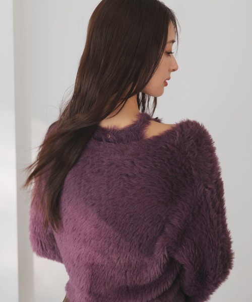 NOELA（ノエラ） カーディガン シャギーアンサンブル レディース