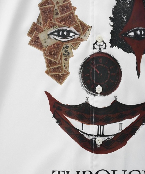 「SHAREEF」 半袖シャツ 2 ブラック メンズ_画像7