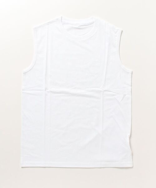 「WESTSEA」 ノースリーブトップス L ブラック メンズ_画像8