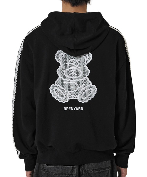 OY パーカー 「OY/オーワイ」LACE DOLLY HOODIE ZIP UP/レース