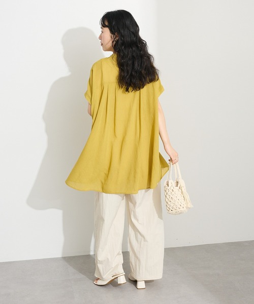 「CRAFT STANDARD BOUTIQUE」 ノースリーブシャツ FREE レッド レディース_画像9