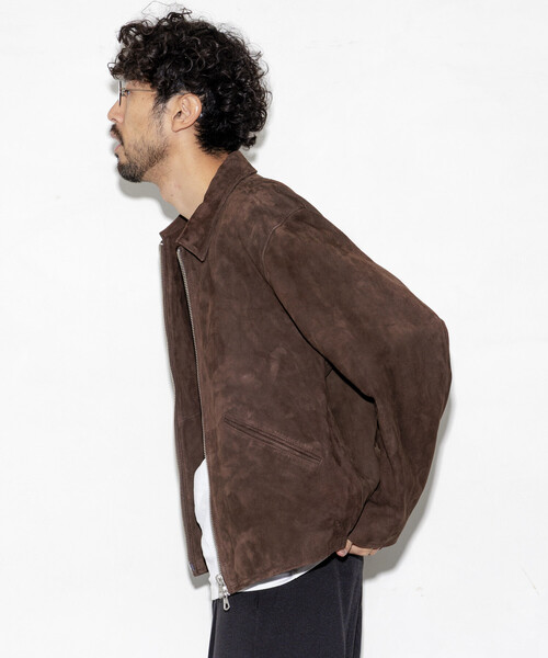 FREAK'S STORE やぎ革 ジャケット FREAK'S STORE ブルゾン アウター Goat Leather スエード