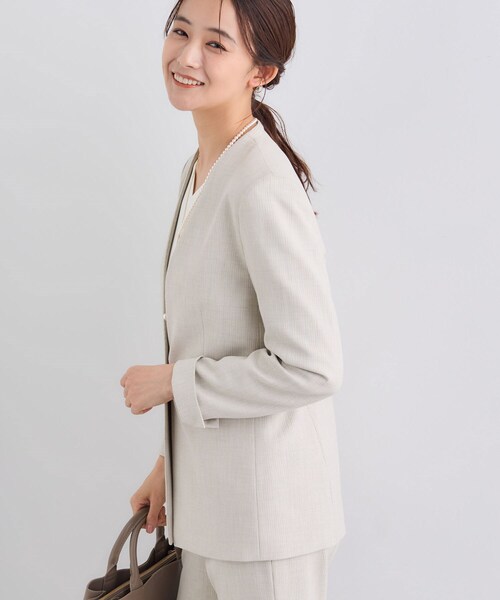 INDIVI（インディヴィ） スーツ 「日本製／通勤スーツ」プレシャス