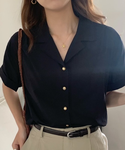 「ABITOKYO」 半袖シャツ X-LARGE グリーン レディース_画像2