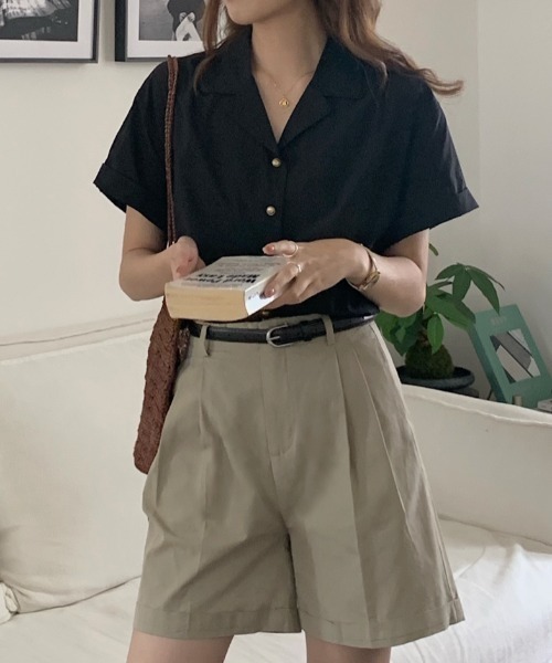 「ABITOKYO」 半袖シャツ X-LARGE グリーン レディース_画像6