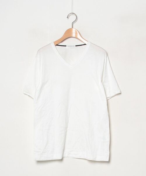 TOMORROW LAND トゥモローランド ホワイト 半袖 Tシャツ M TOMORROWLAND（トゥモローランド） 半袖Tシャツ M ホワイト メンズ