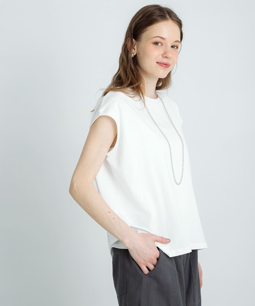 「URBAN RESEARCH Sonny Label」 ノースリーブトップス FREE チャコールグレー レディース_画像4