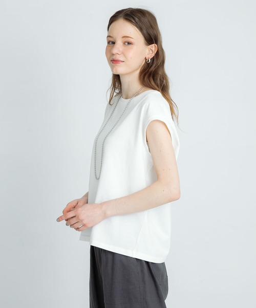 「URBAN RESEARCH Sonny Label」 ノースリーブトップス FREE チャコールグレー レディース_画像5