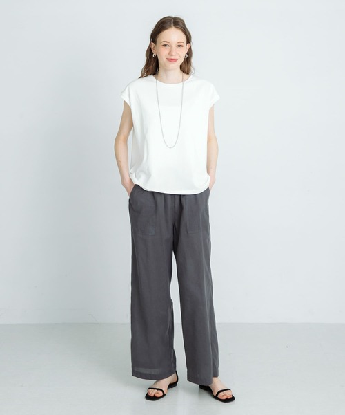 「URBAN RESEARCH Sonny Label」 ノースリーブトップス FREE チャコールグレー レディース_画像6