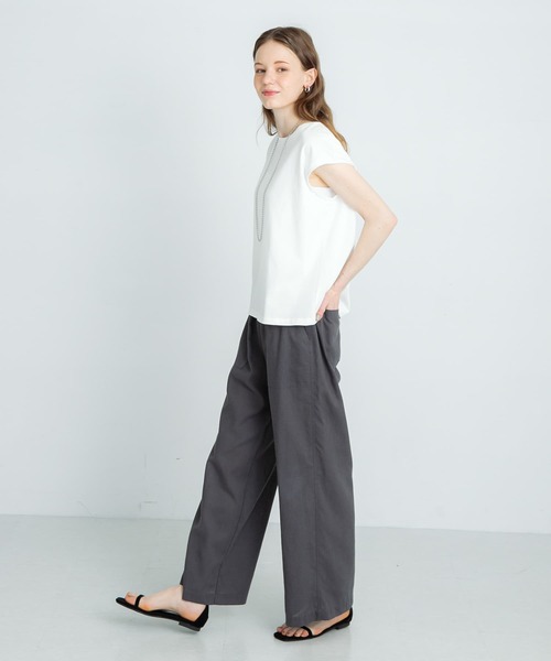「URBAN RESEARCH Sonny Label」 ノースリーブトップス FREE チャコールグレー レディース_画像8