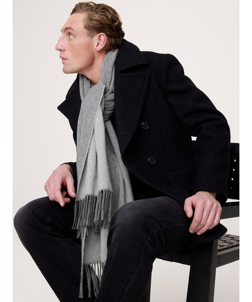 マフラー イタリアン ウール カシミヤ スカーフ メンズ レディース