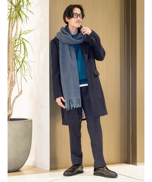 マフラー イタリアン ウール カシミヤ スカーフ メンズ レディース