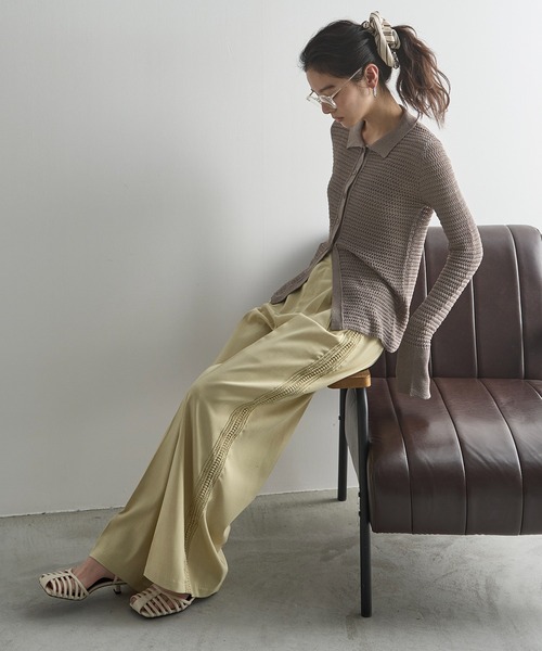 yon.mam ページ THE Yon パンツ M イエロー レディース : ZOZOTOWN Yahoo!店 - 通販