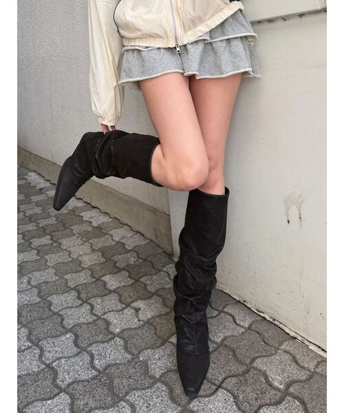 EMODA ポインテッドカバーブーツ EMODA（エモダ） ブーツ ポインテッドカバーブーツ レディース