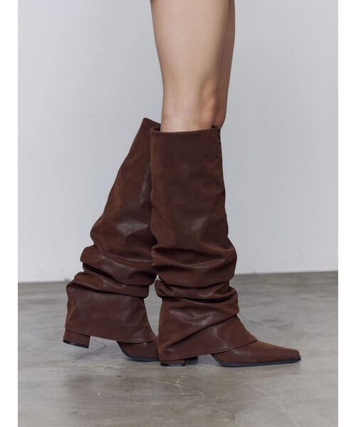 EMODA（エモダ） ブーツ ポインテッドカバーブーツ レディース