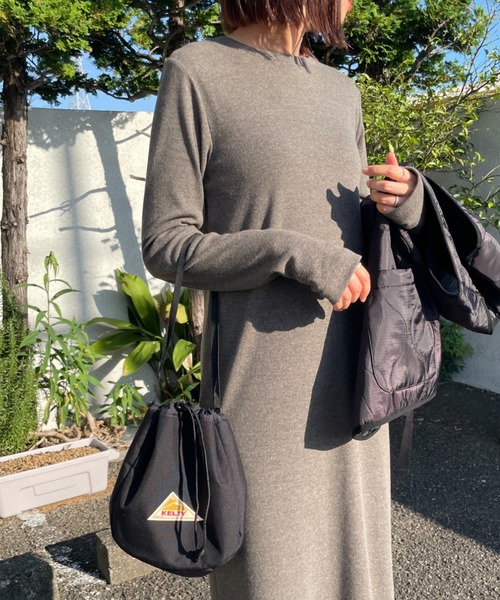 KELTY（ケルティ） ショルダーバッグ バッグ リバーシブル ボア 巾着