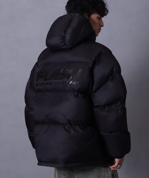 FUBU（フブ） ダウンジャケット ダウン Nylon Puffer Hooded Jacket