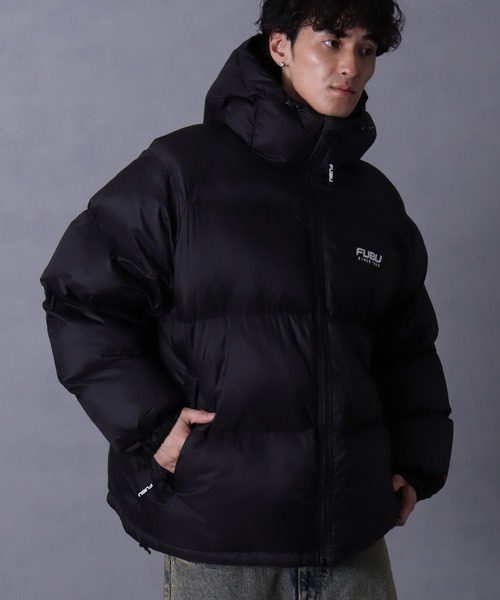 FUBU（フブ） ダウンジャケット ダウン Nylon Puffer Hooded Jacket