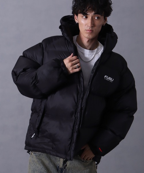 FUBU（フブ） ダウンジャケット ダウン Nylon Puffer Hooded Jacket