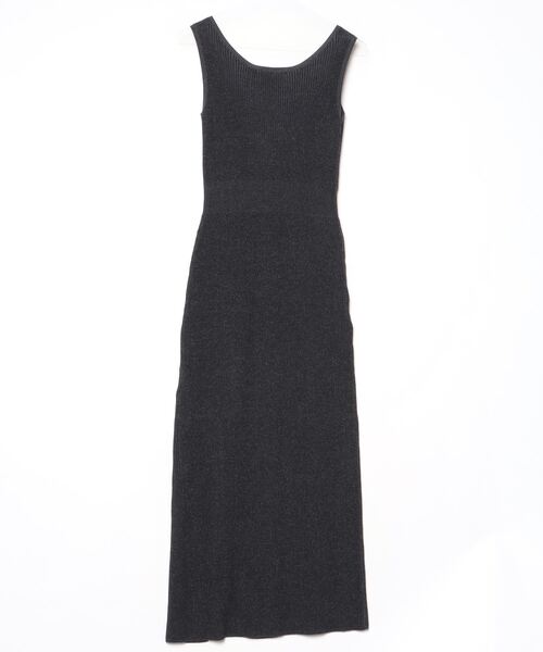 「EMODA」 ノースリーブワンピース FREE ブラック レディース_画像2