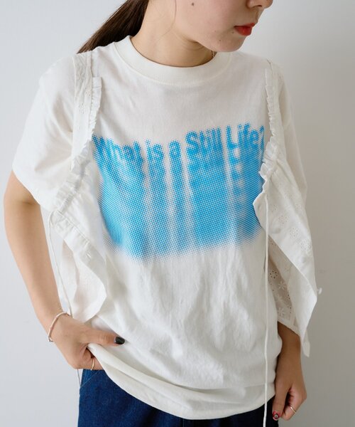 「WHIMSIC」 半袖Tシャツ 1 ホワイト メンズ_画像4