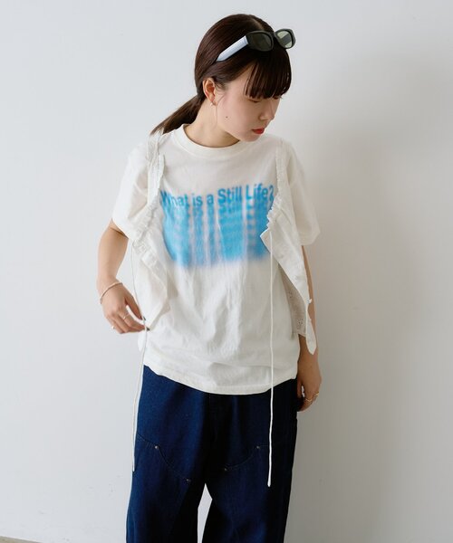 「WHIMSIC」 半袖Tシャツ 1 ホワイト メンズ_画像7