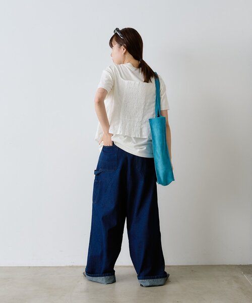 「WHIMSIC」 半袖Tシャツ 1 ホワイト メンズ_画像9