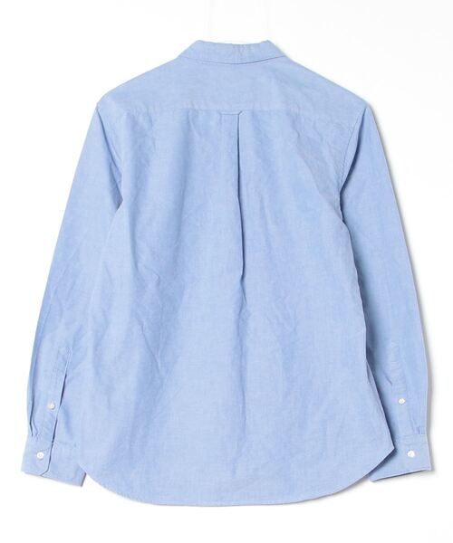 「WORLD BASICS」 長袖シャツ M ブルー メンズ_画像2