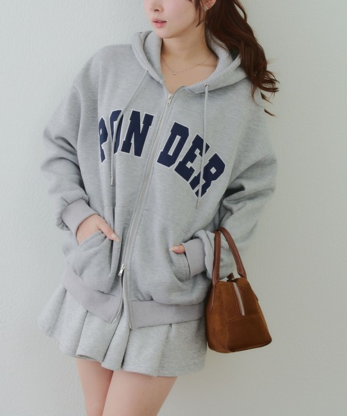 再お値下げ・オレボレブラ・アルベロベロ♪フード付きパーカー未使用 ANOTHER BRANCH OLIVE des OLIVE パーカー BIGロゴZIPパーカー