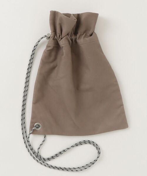 「sisii」 MINIMUM BAG ワンポイントショルダーバッグ - ブラウン レディース_画像2