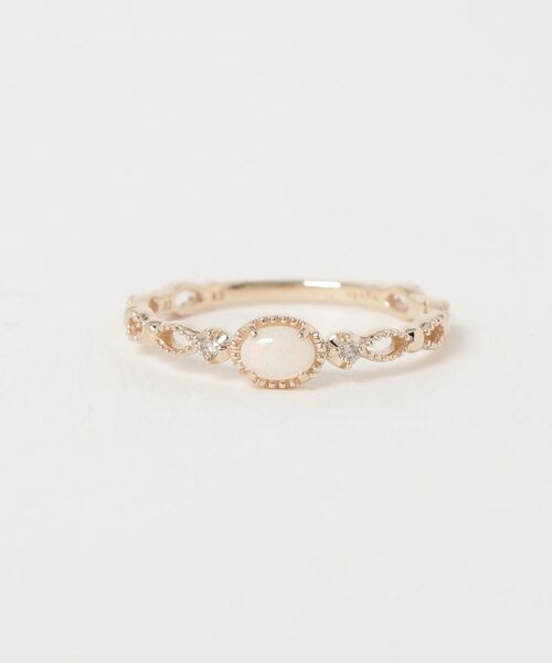 agete（アガット） リング #9 ゴールド系その他 レディース : ZOZOTOWN