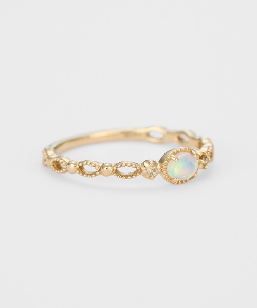 agete（アガット） リング #9 ゴールド系その他 レディース : ZOZOTOWN