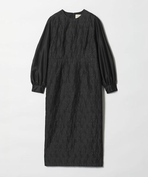 現行品 UNITED ARROWS GISHA 2トーン ジャガード ワンピース UNITED ARROWS（ユナイテッドアローズ） ワンピース GISHA 2トーン