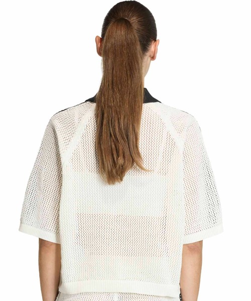 adidas（アディダス） ニット セーター adidas KNITTED CROCHET POLO