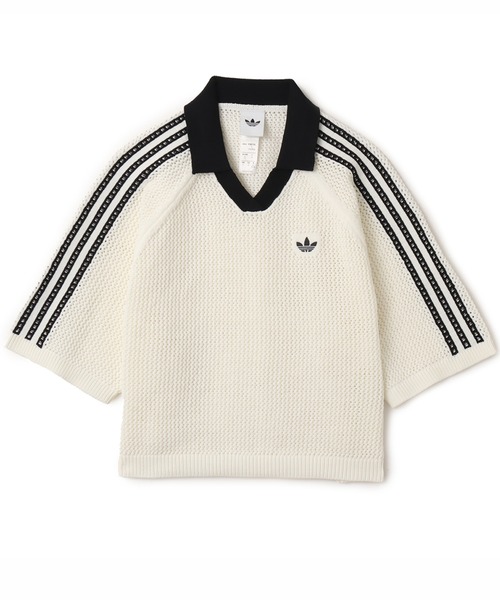 adidas（アディダス） ニット セーター adidas KNITTED CROCHET POLO