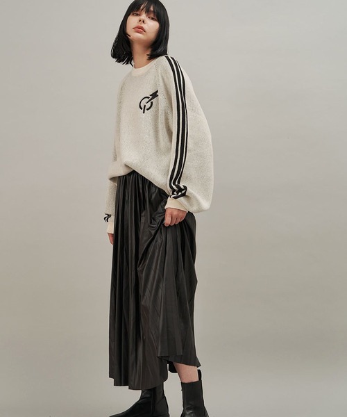 SeeSew セーター ニット 「UNISEX」LINE KNIT PULLOVER/ラインニット 
