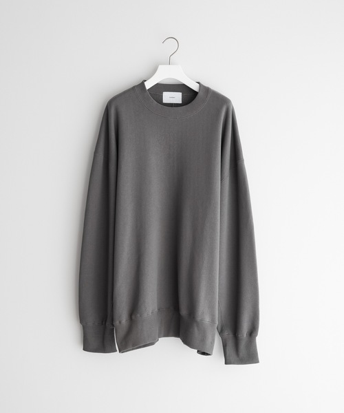 「remer」 スウェットカットソー SMALL 杢グレー メンズ_画像2