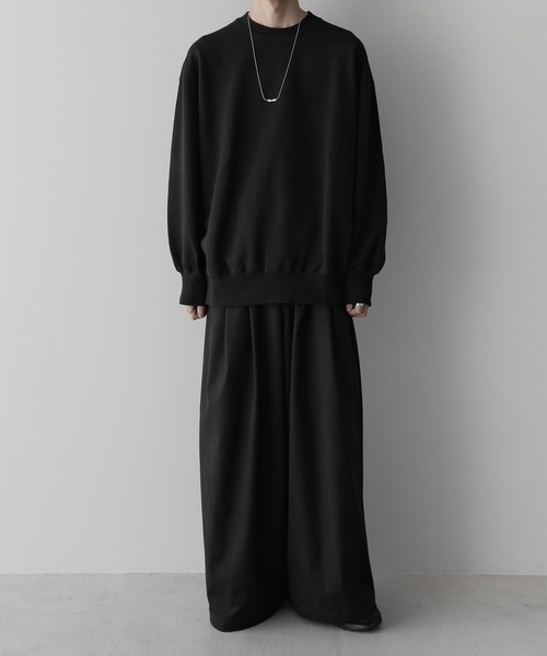 「remer」 スウェットカットソー SMALL 杢グレー メンズ_画像9