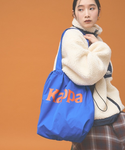 Kappa カッパ ゴルフ トートバッグ ブルー Kappa（カッパ） トートバッグ 「Kappa×and ST ウェルネスクラブ