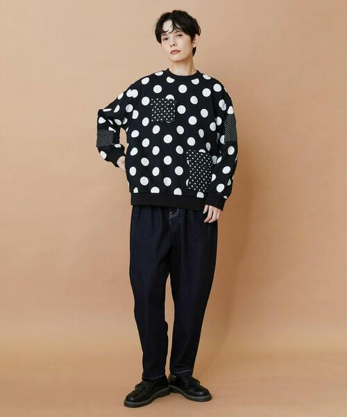FRAPBOIS（フラボア） トレーナー スウェット ポケドット スウェット