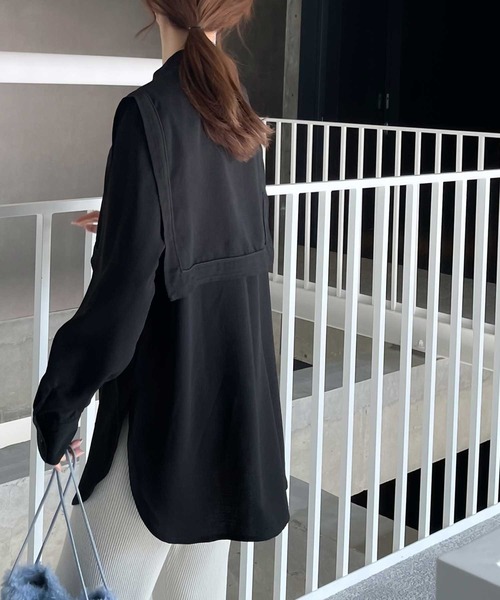 「classicalelf」 長袖ブラウス LARGE アイボリー レディース_画像5